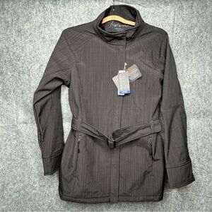 NWT North End Women's Skyscape 3-Layer Textured Two-Tone Soft Shell Jacket- Sz L